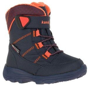Kamik Stance Snow Boots, 6T, Waterproof, Insulated